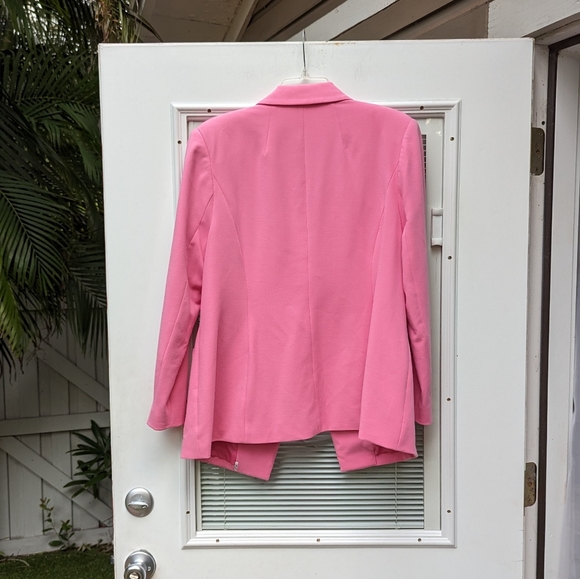 Eloquii Pink Basic Blazer, size 14 - Picture 3 of 4